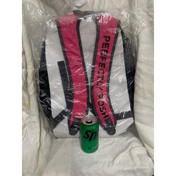 Perfectly Posh original Pink & Black Backpack - Picture 2 of 4